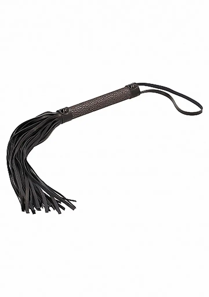 Флогер Ouch! Elegant Flogger, 39 см (сірий)