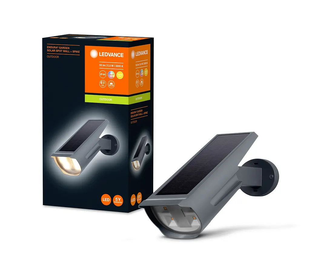 LEDVANCE Светильник автономный ENDURA GARDEN SOLAR SPOT RGBW 0.5Вт 3000К 55Лм IP44 черный - фото 3