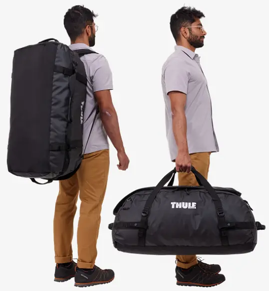 Дорожная сумка Chasm Duffel 90L TDSD-304 Black Thule sum0028005 - фото 3