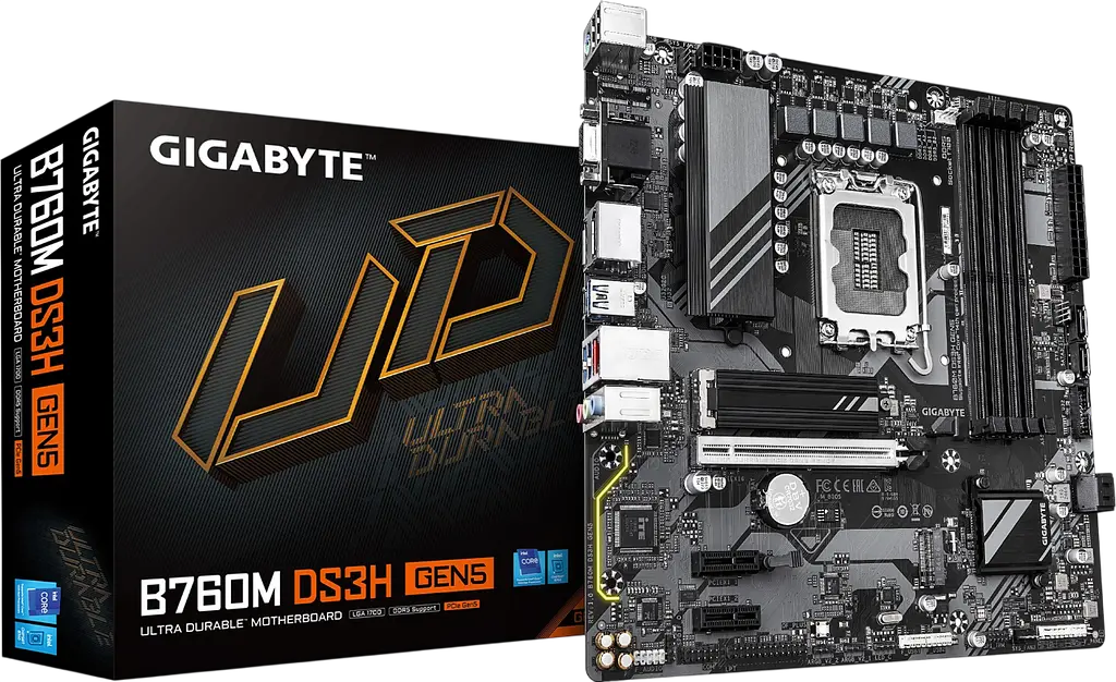 Материнська плата Gigabyte B760M DS3H Gen5 Socket 1700 - фото 4