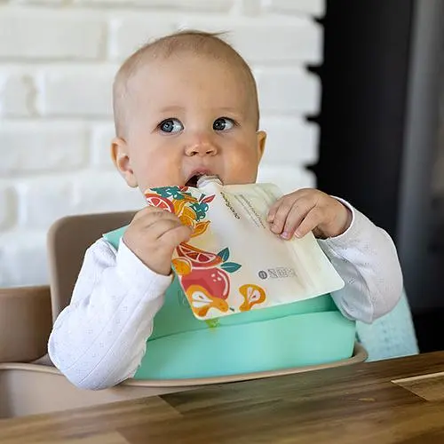 Пищевые пакеты BabyOno многоразовые 150 мл 5 шт. (1467) - фото 9