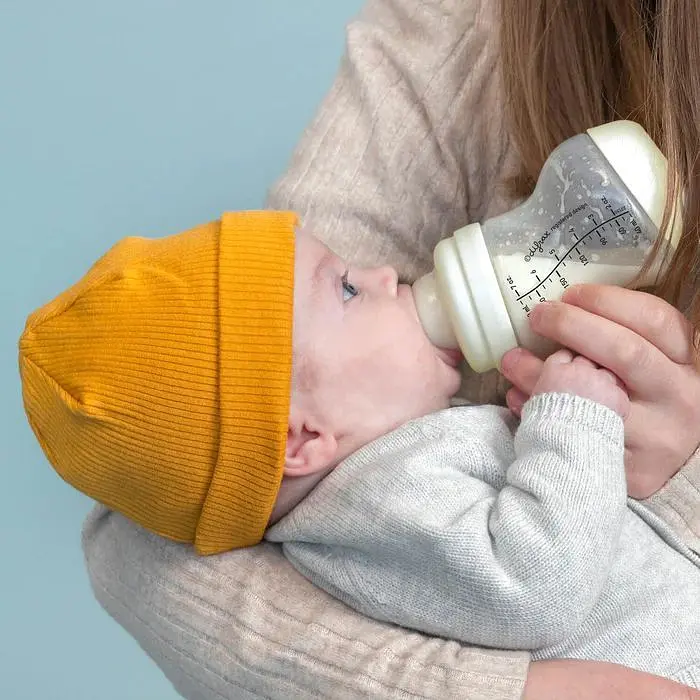 Антиколиковая бутылочка для кормления Difrax S-bottle Wide Popcorn с силиконовой соской 200 мл (3131) - фото 6