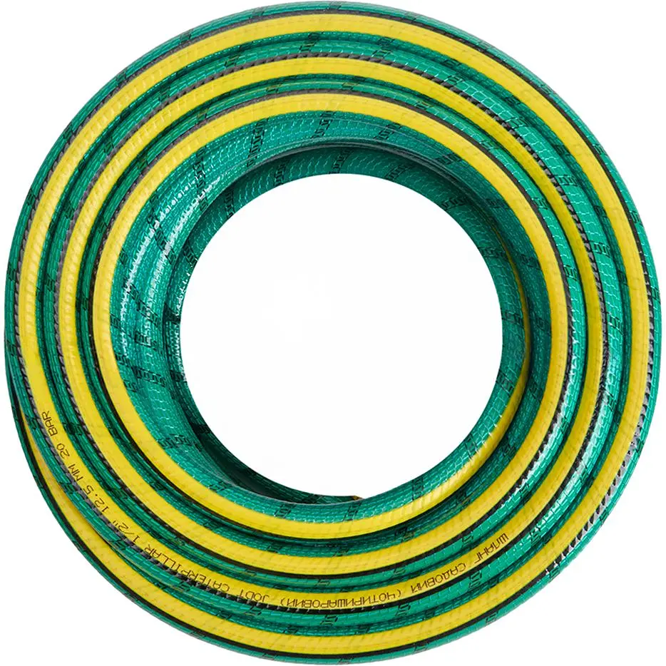 Шланг армированный 4-х слойный Alloid Building Tools Jade Caterpillar 1/2" 20 м (WH-67662) - фото 4