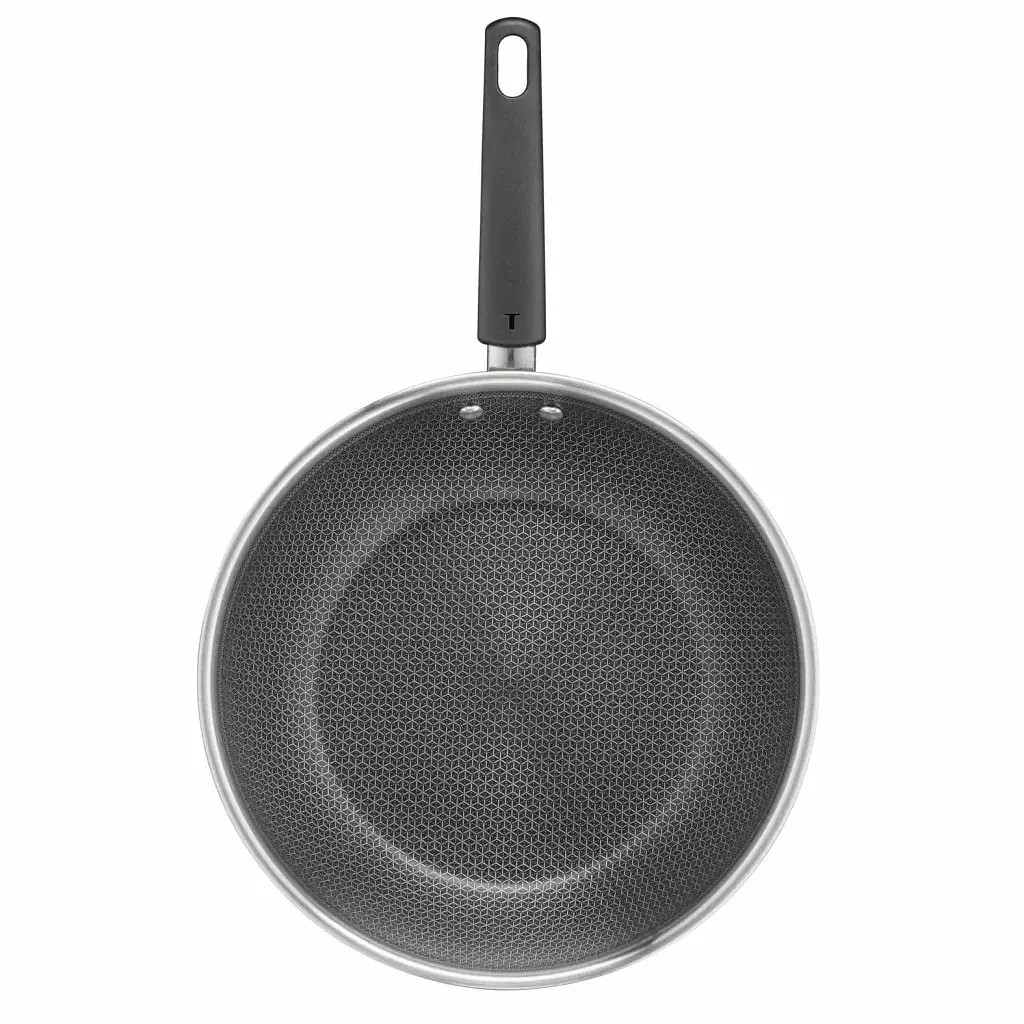 Сковорода Tefal ВОК Emotion+ Power з кришкою 28см (E3411655) - фото 2