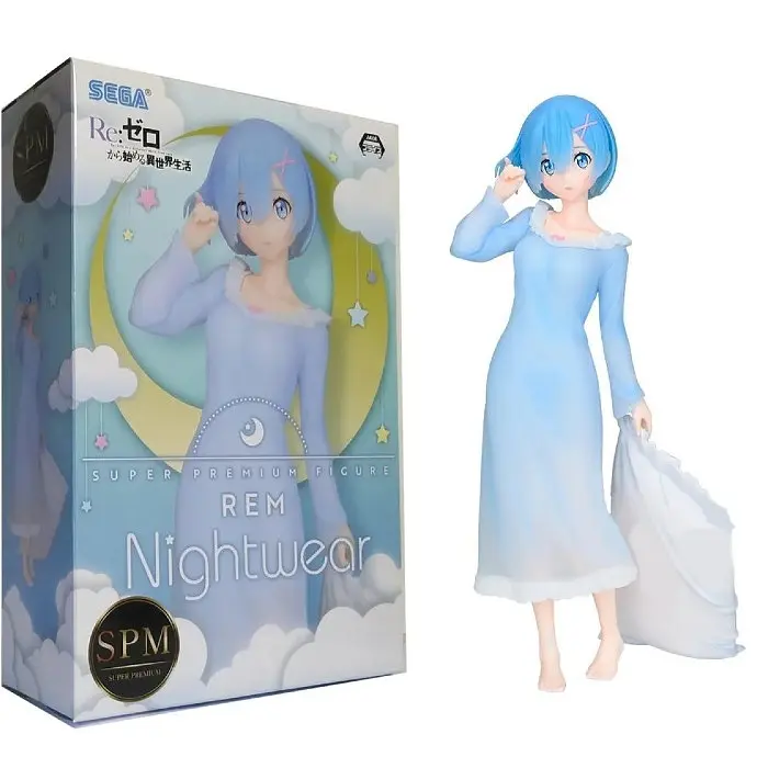 Фігурка Sega Рем Життя з нуля в альтернативному світі Ре Зеро Rem Re Zero Night Wear 22 см WST RZ RE 149 - фото 5