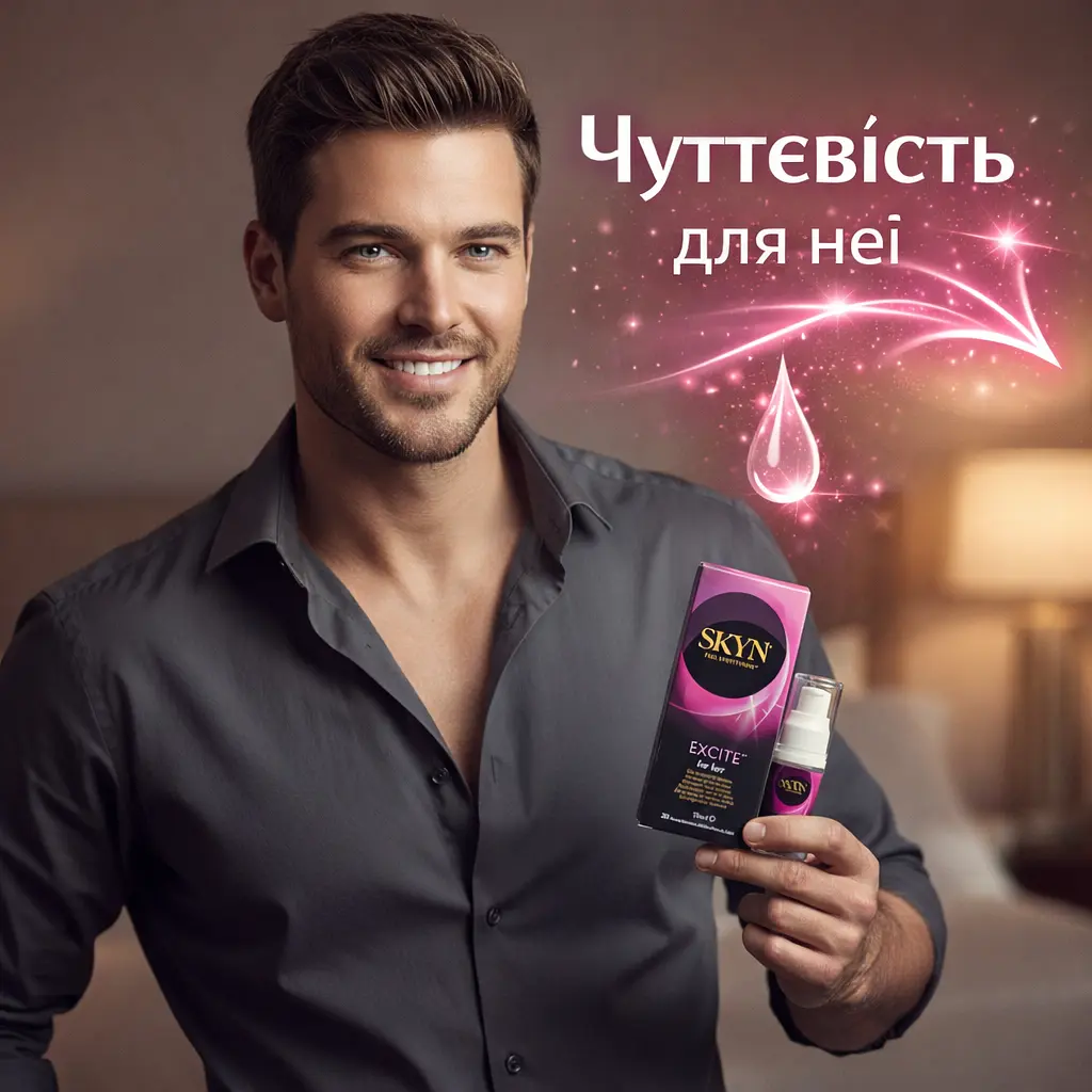 Стимулюючий гель SKYN Excite for Her 15 мл для жінок, збуджувальний інтимний гель на водній основі для посилення відчуттів - фото 5