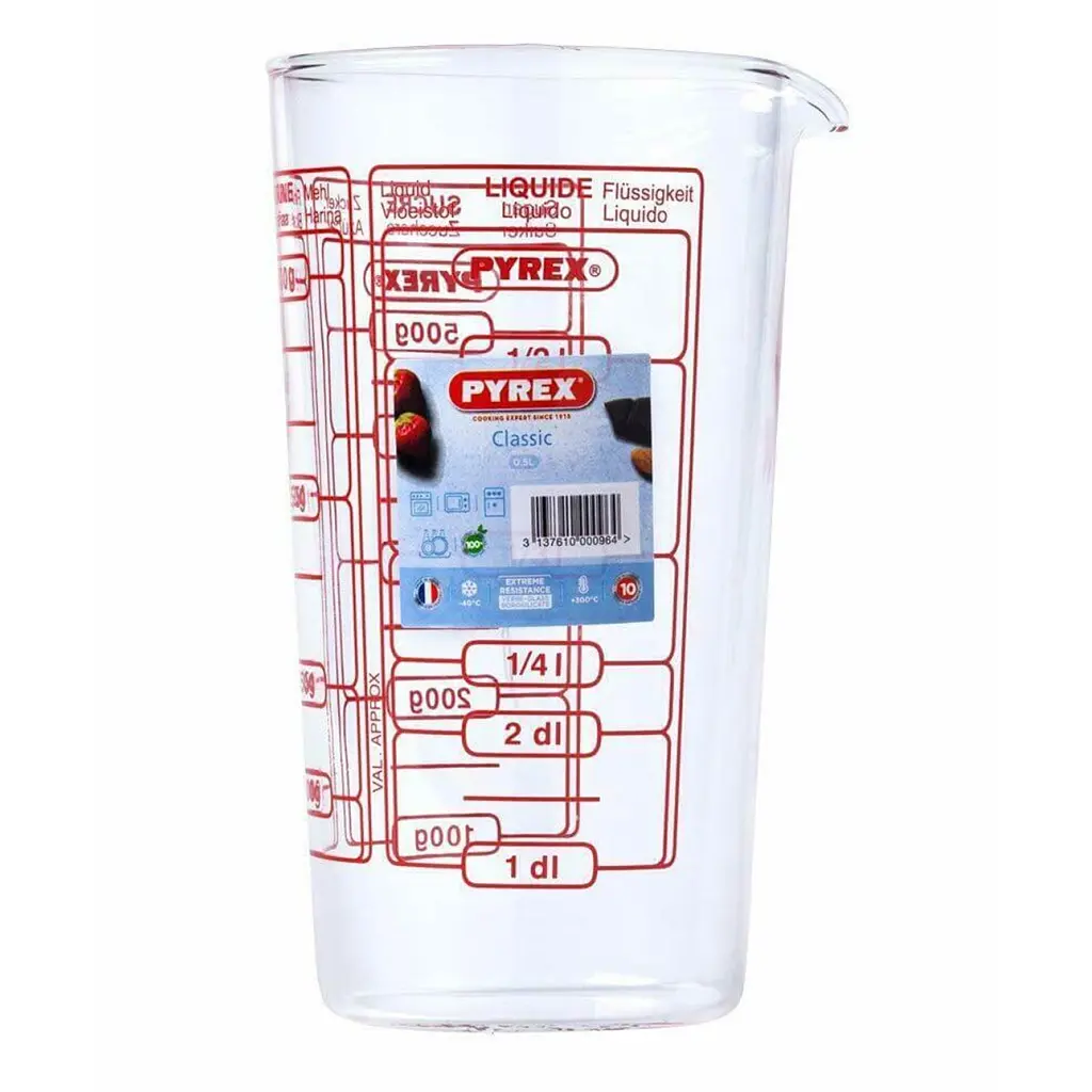 Мірна ємність Pyrex Classic Glass скляна 500 мл (888B000/7646) - фото 4