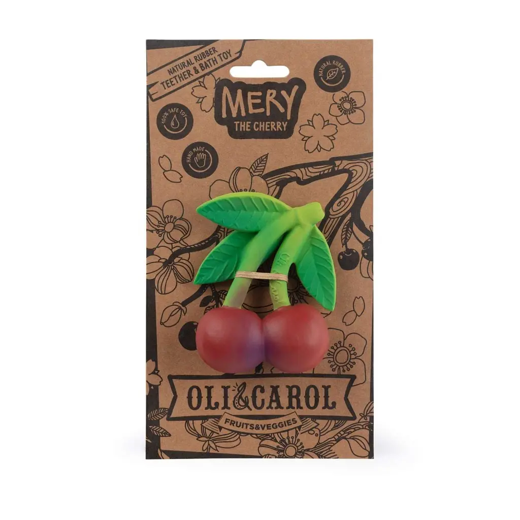 Игрушка-прорезыватель Oli&Carol Вишенка Мери (LM CHERRY-UNIT) - фото 3