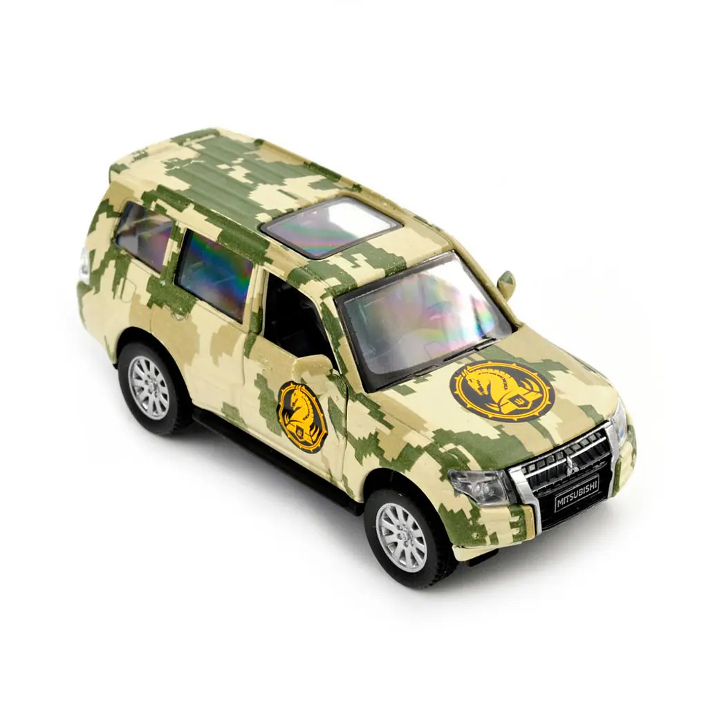 Автомодель TechnoDrive Шеврони Героїв Mitsubishi Pajero 4WD Turbo 47 ОМБр (250361M) - фото 5