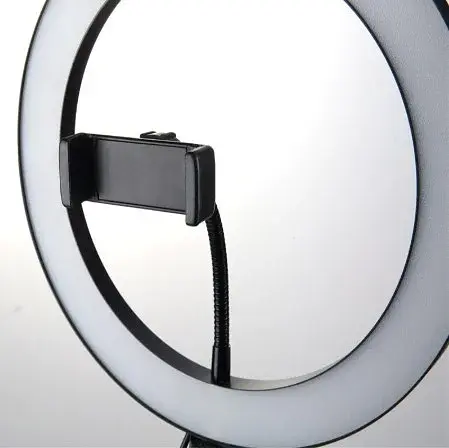 Кільцева LED лампа Light Ring 30 см штатив 102 см для студійного освітлення - фото 4