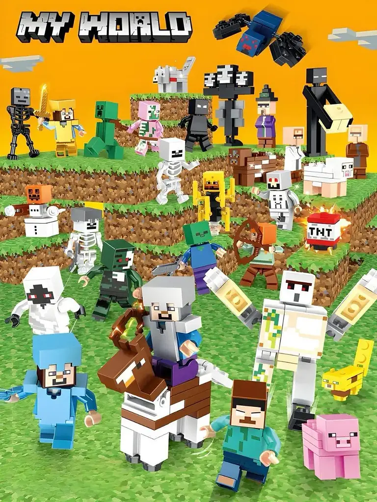Набір фігурок Minecraft 31 шт. - фото 7