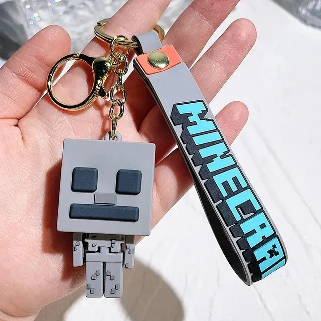Брелок Watchbands Скелет з Майнкрафт Skeleton Minecraft великий (KCHN-MNCRFT/03) - фото 4