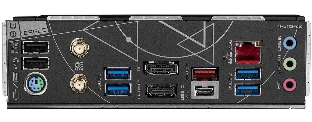 Материнська плата GIGABYTE Z790 EAGLE AX (Z790 EAGLE AX) (Socket 1700, Intel Z790, ATX) - фото 3