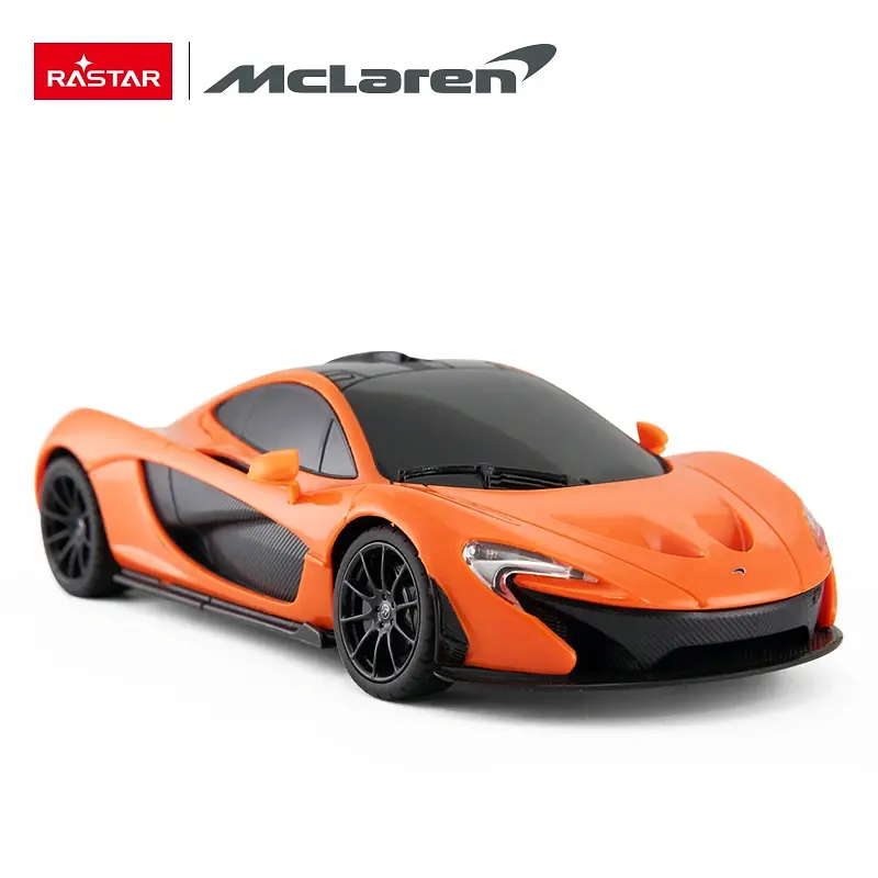 Машинка Rastar McLaren P1 на управлении R/C 1:24 оранжевый 75200 - фото 4