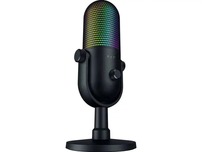 Мікрофон для ПК/ для стрімінгу, подкастів Razer Seiren V3 Chroma Black (RZ19-05060100-R3M1) - фото 3