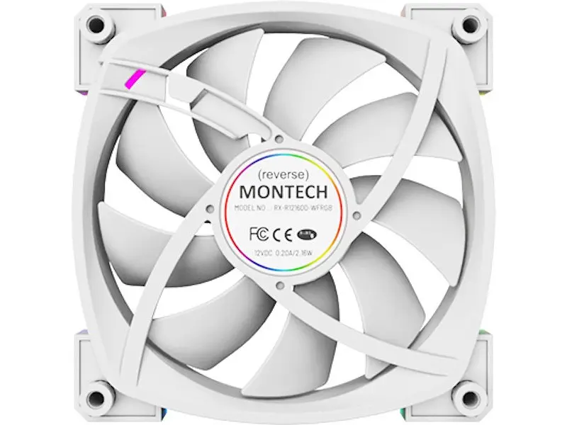 Вентилятор Montech RX120 PWM White - фото 4