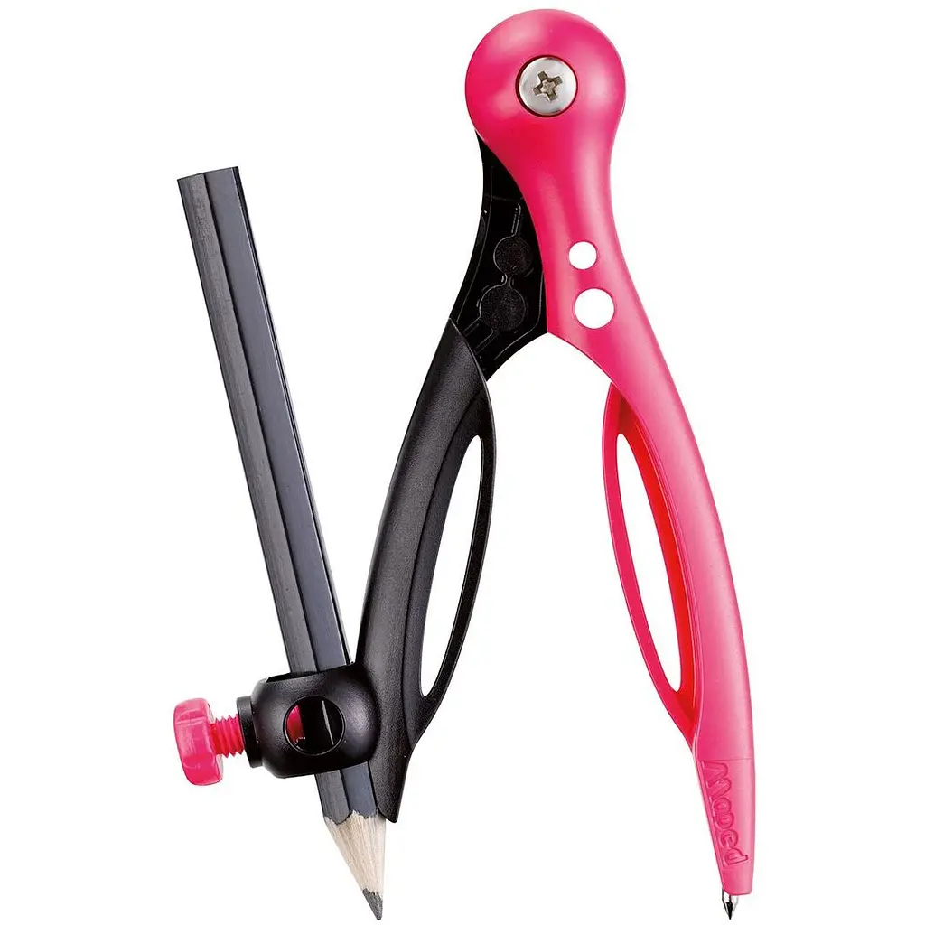 Циркуль Maped Essentials з універсальним тримачем 10.3 см в асортименті (MP.518110) - фото 2