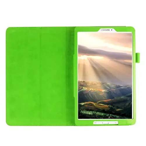 Чохол-книжка для планшета Samsung Galaxy Tab E 9.6 SM-T560 и SM-T561 Apple green - фото 4