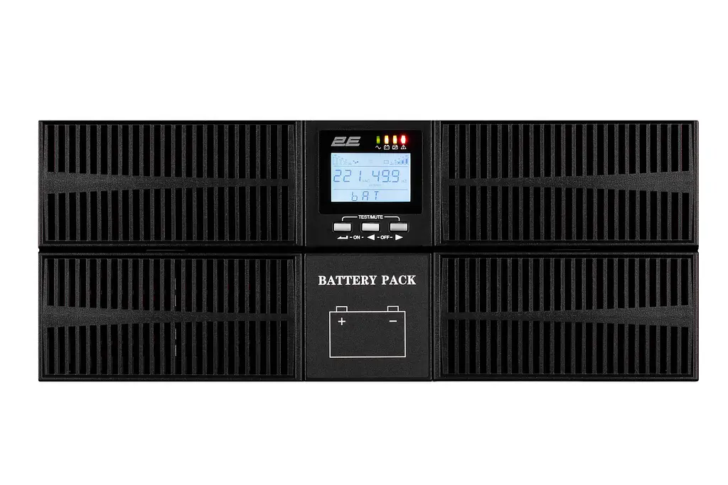 2E Джерело безперебійного живлення SD6000RT, 6kVA/6kW, RT4U, LCD, USB, Terminal in&out - фото 4