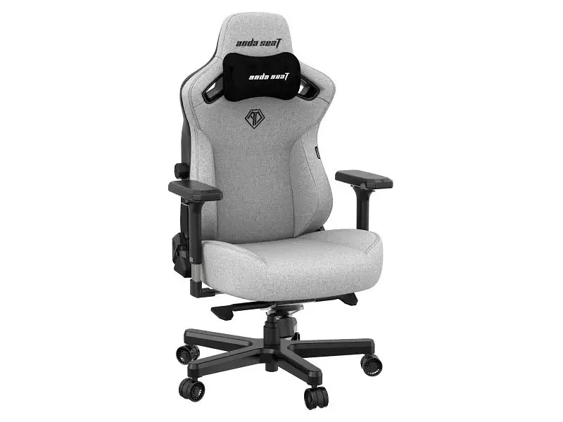 Комп'ютерне крісло Anda Seat Kaiser 3 XL Gray (AD12YDC-XL-01-G-PVF) - фото 2