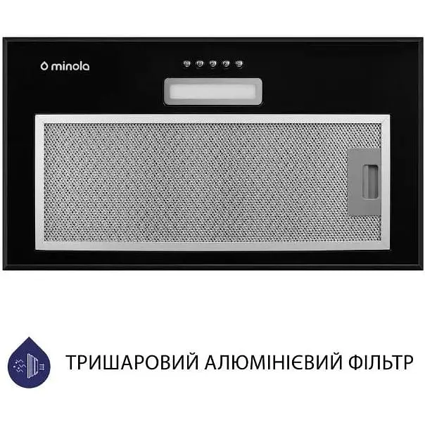 Витяжка Minola HBI 5614 BL 1000 LED - фото 4