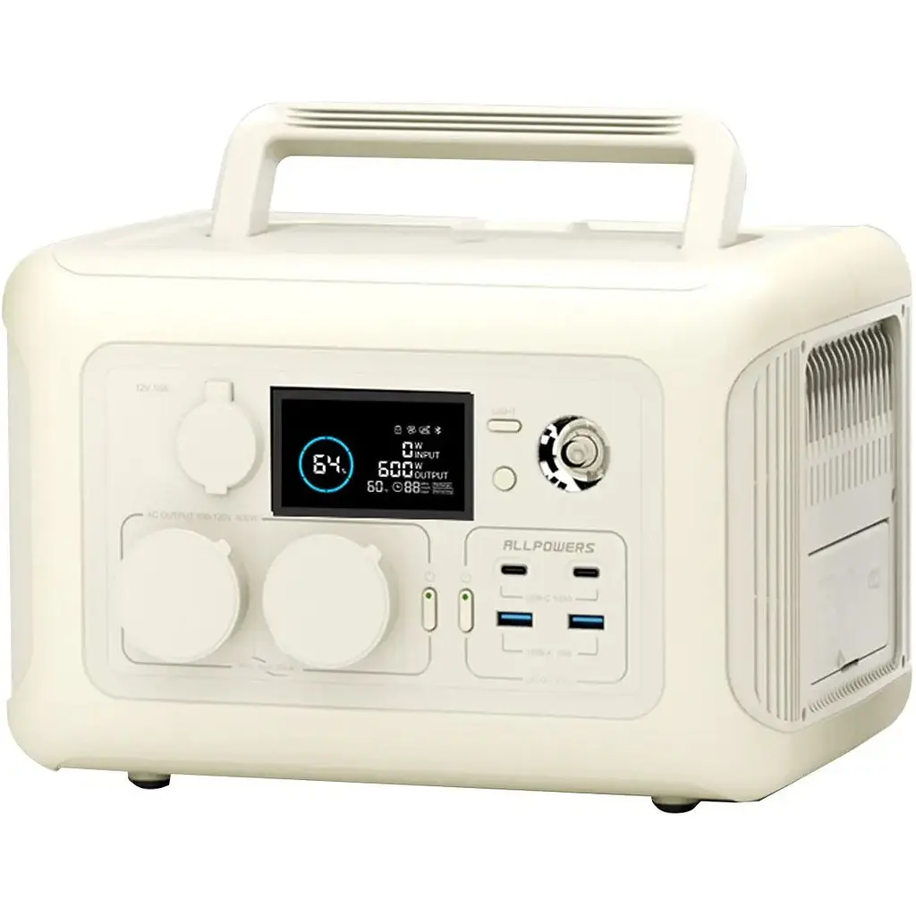 Зарядная станция Allpowers R600 Beige - фото 2