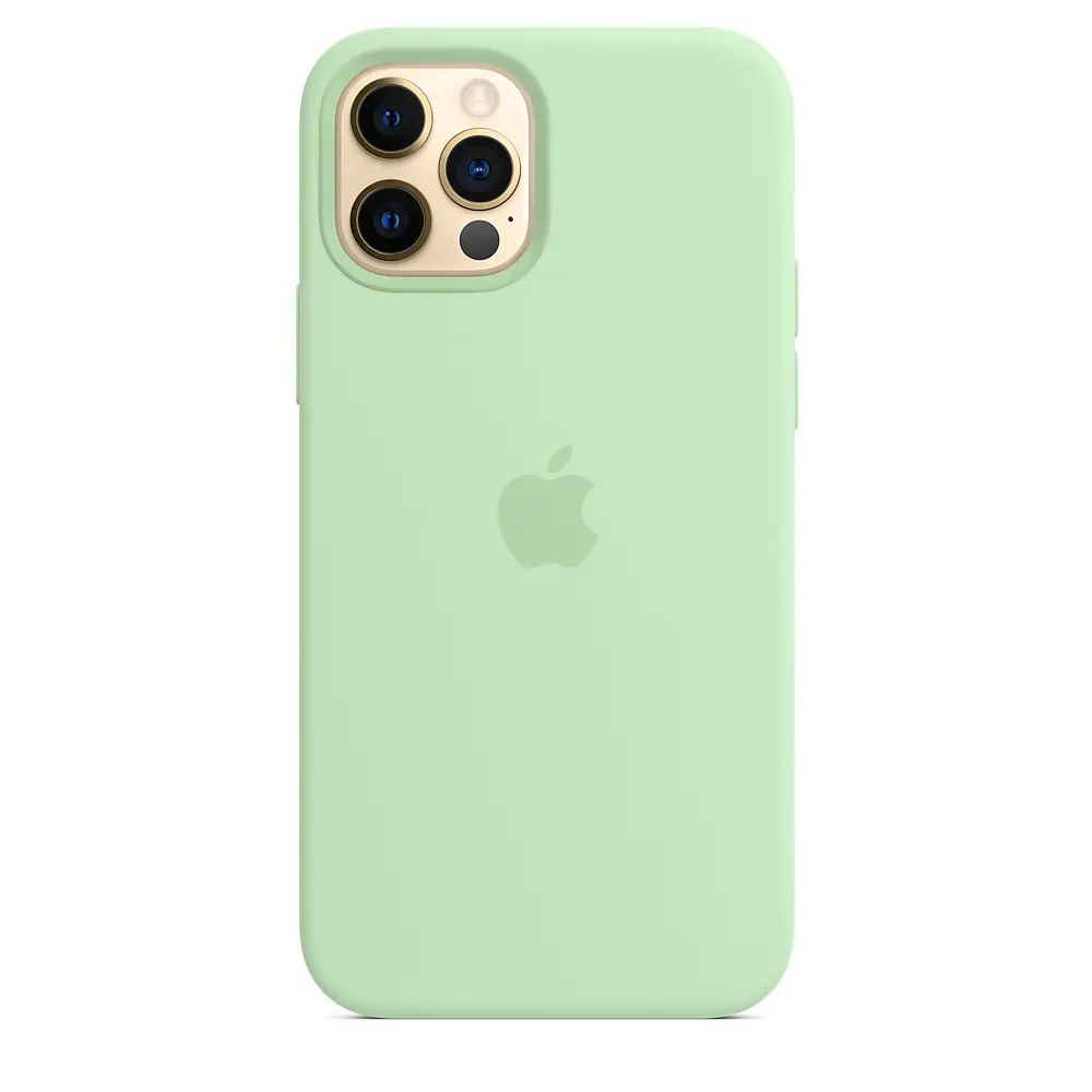 Чохол Silicone Case з MagSafe для Apple iPhone 12 / 12 Pro (Pistachio) ААА [57147] - фото 9