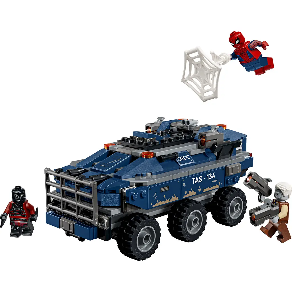 Конструктор LEGO Marvel Переслідування Людиною-Павуком машини для перевезення злочинців (76349) - фото 2