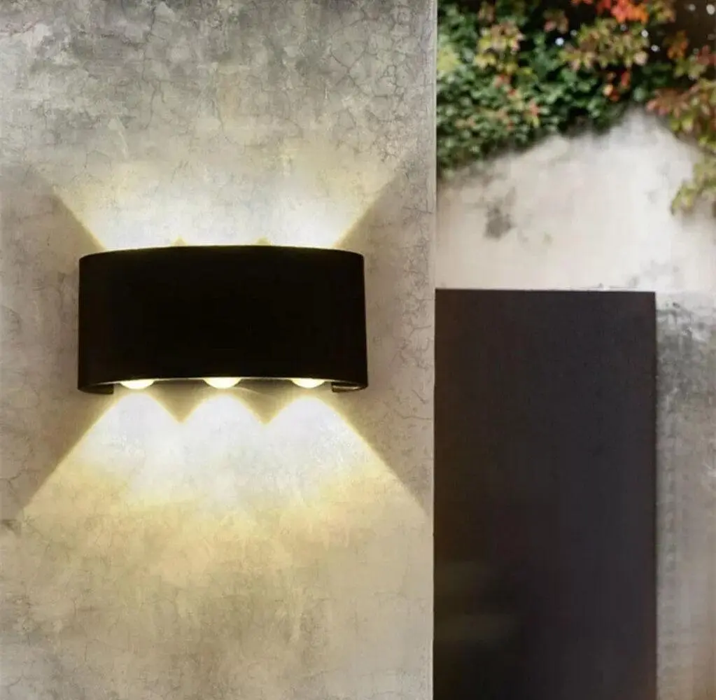 Уличный садово-парковый фасадный светодиодный светильник LED 6W настенный - фото 5