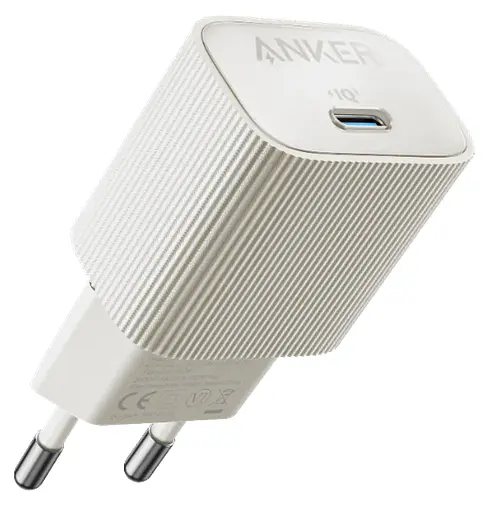 Сітчасте зарядне пристрій Anker PowerPort 511 Nano IV - 30W USB-C Білий (6962736)