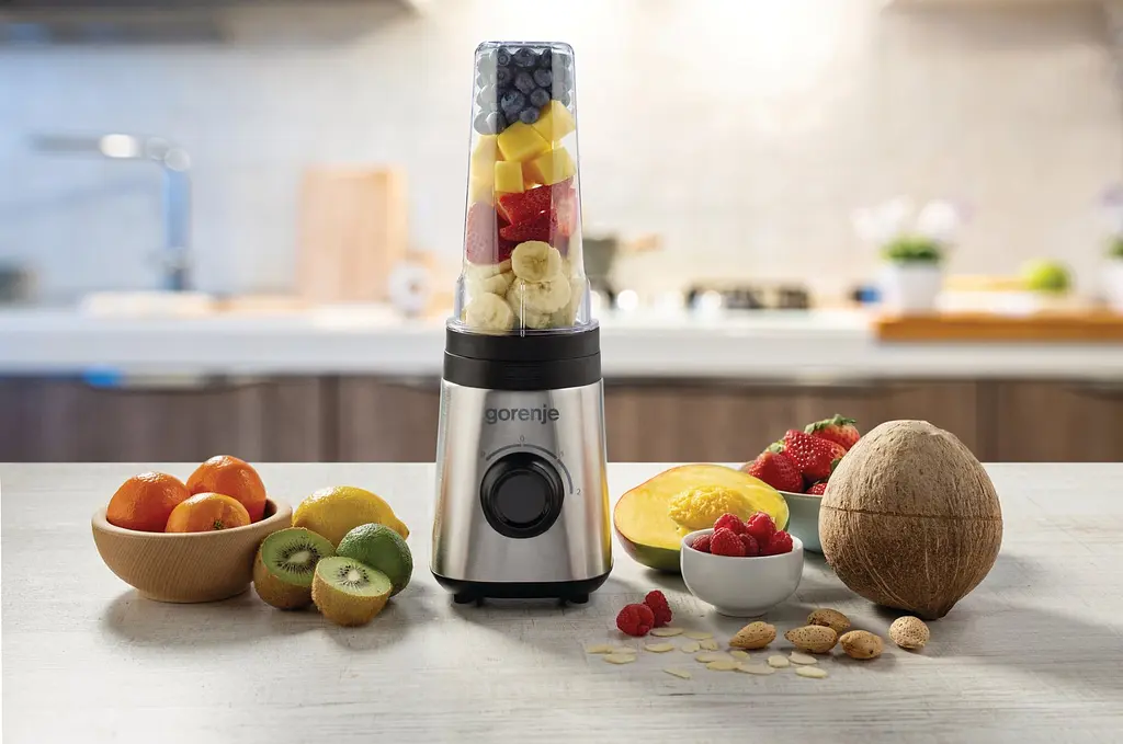 Gorenje Блендер для смузі 320Вт, чаша-600мл, нерж-чорний - фото 7