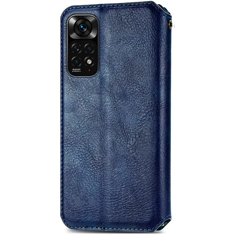Чехол-книжка GETMAN Cubic Cover Case для Xiaomi Redmi Note 12 Pro 4G/ 11 Pro 4G/ 5G Blue [96747] - фото 2