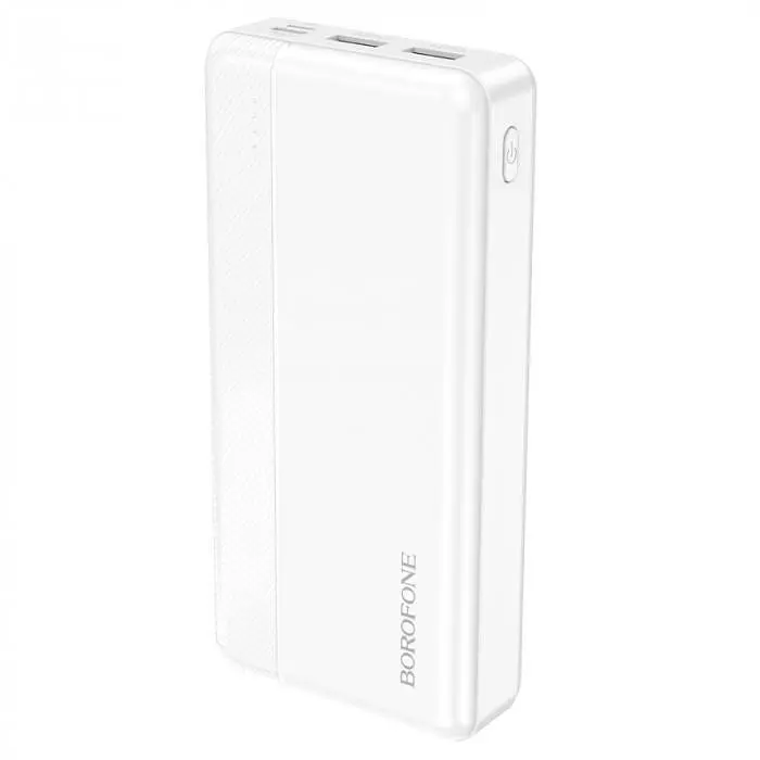 Внешний аккумулятор - зарядное портативное Borofone BJ24A 20000mAh белый - фото 2