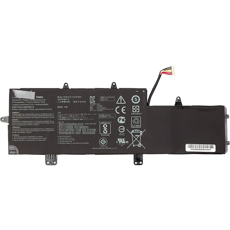 Акумулятор для ноутбуків ASUS ZenBook Pro 14 UX450 (C41N1804) 15.4V 4550mAh (original) (NB431878)