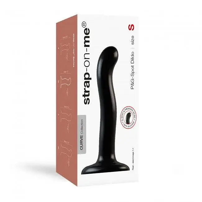 Насадка для страпону Strap-On-Me P&G-Spot Dildo силікон розмір S - фото 5