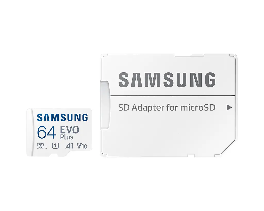 Samsung Карта пам'яті microSDXC 64GB C10 UHS-I R130MB/s Evo Plus + SD - фото 2