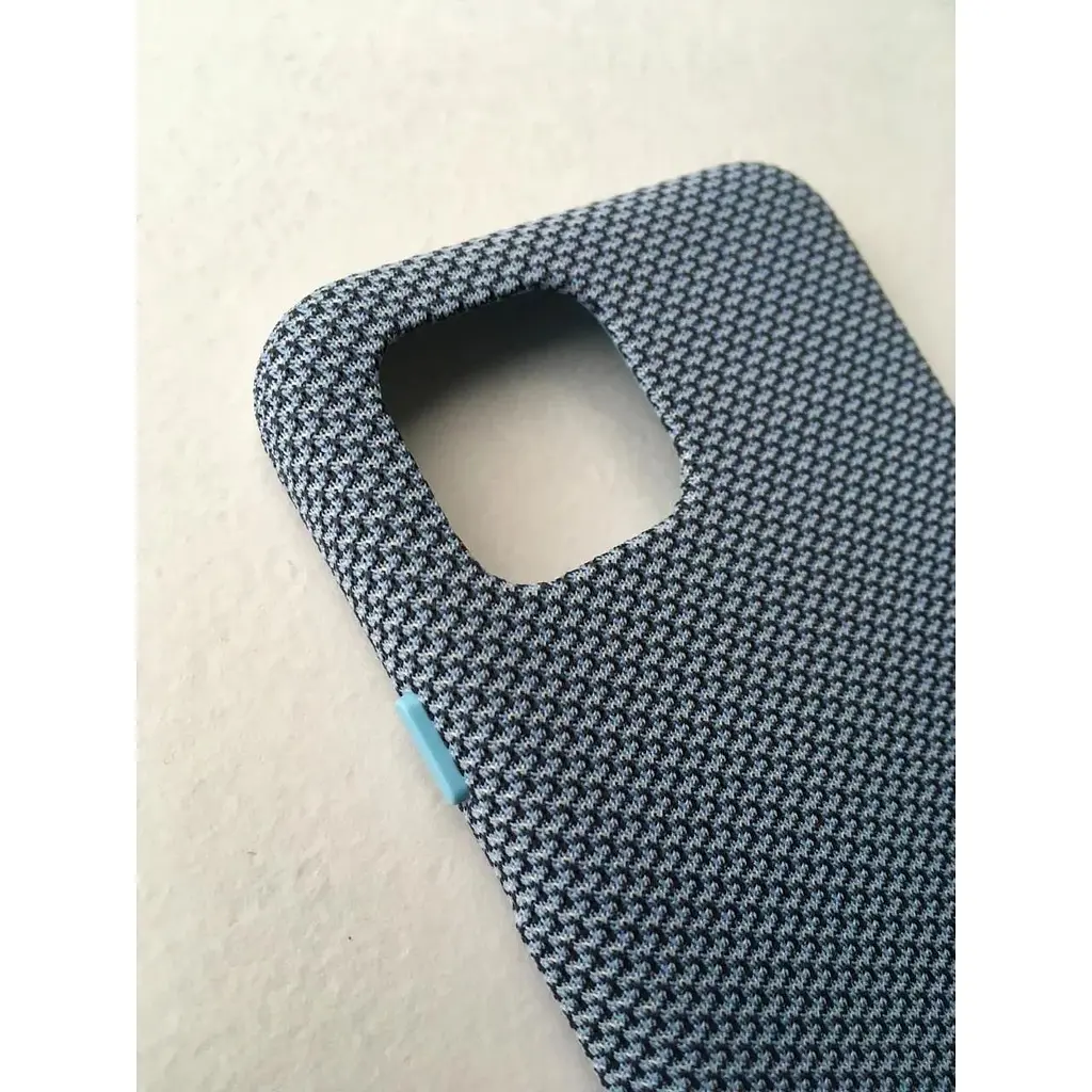 Противоударный чехол Google Soft Knit Fabric Case для Pixel 4 Blue Ish (GA01283) - фото 8