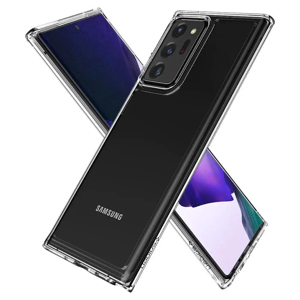 Оригінальний чохол Spigen Ultra Hybrid для Samsung Galaxy Note 20 Ultra Crystal Clear (ACS01393) - фото 5
