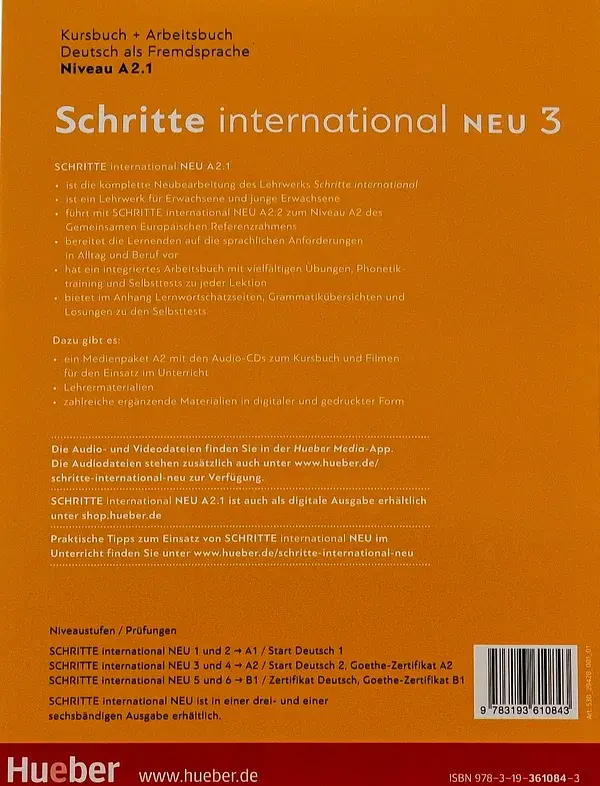 Schritte international. Neu 3. Kursbuch + Arbeitsbuch - фото 2