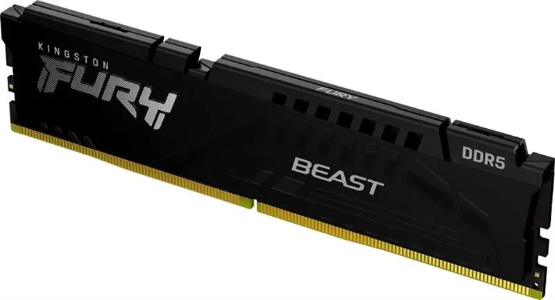 Модуль пам'яті DDR5 32GB/5600 Kingston Fury Beast Black (KF556C40BB-32) - фото 2