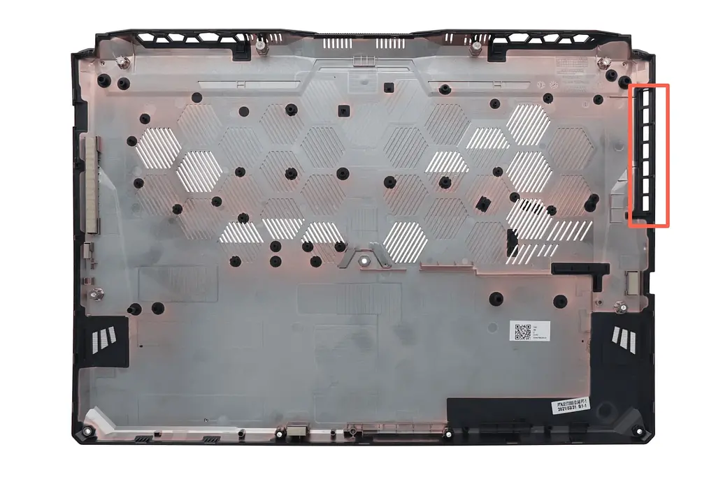 Корпус ноутбука / нижня частина від ноутбука Asus TUF Gaming A15 FA506QR, FA506QM 90Wh (90NR0606-R7D010) Оригінал від Asus, Нижня частина - фото 2