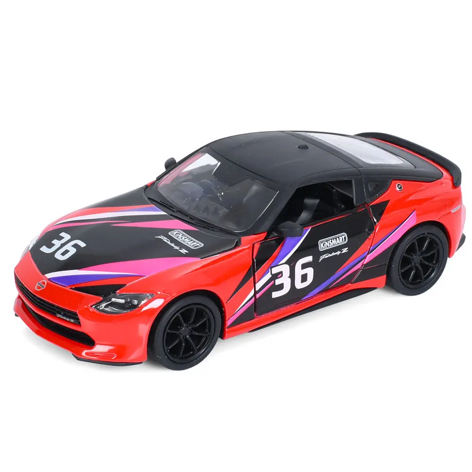 
Машинка інерційна 2023 Nissan Fairlady Z KT5443WF(Red) 1:36, 12 см, відчиняються двері - фото 3