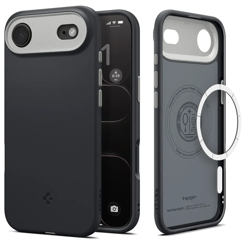 Чохол Spigen для iPhone 17 Air, Nano Pop MagFit, Black Sesame teh0019336 - фото 8