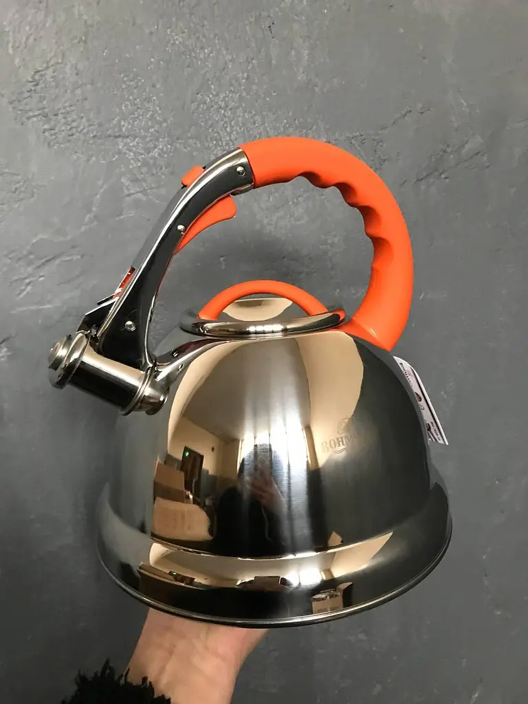 Чайник із свистком Bohmann BH 7629-35 orange 3,5 л - фото 9
