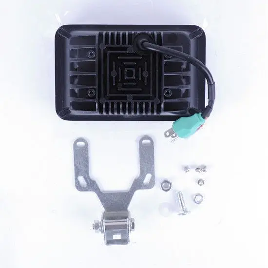 Світлодіодна додаткова LED фара Квадрат 150x90x65 mm / Лінза c ДХО / 75W / ближній Далекий Поворот / 1 шт. - фото 3