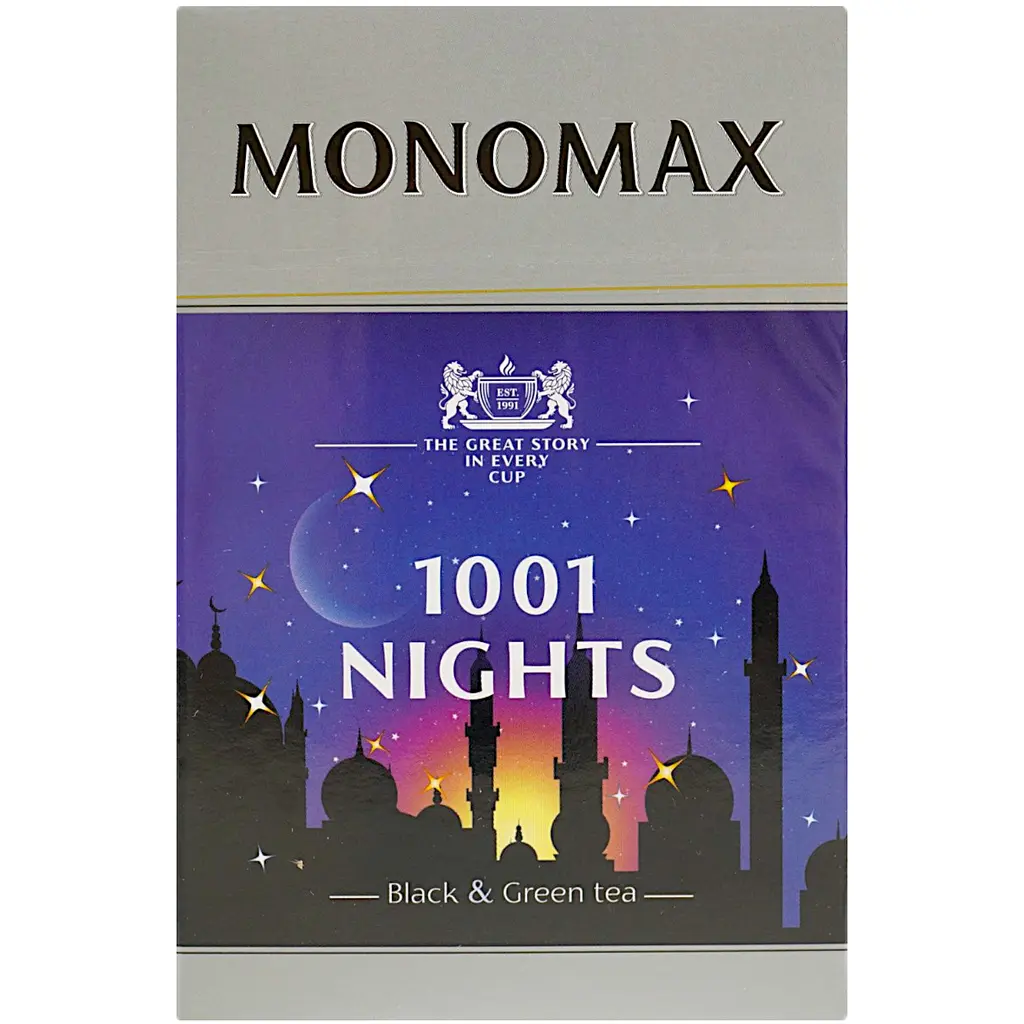 Бленд чорного та зеленого чаю Monomax 1001 Nights 80 г - фото 3