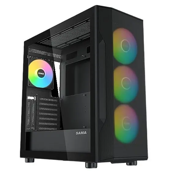 Корпус SAMA S40E без БЖ (S40E-BKAP00X1-RU) Black