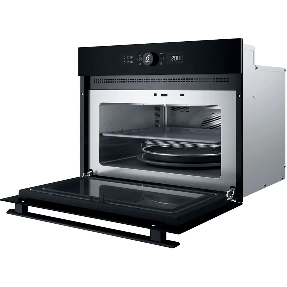 Встраиваемая микроволновая печь Whirlpool WMW47HMB на 40 л с конвекцией и грилем - фото 3