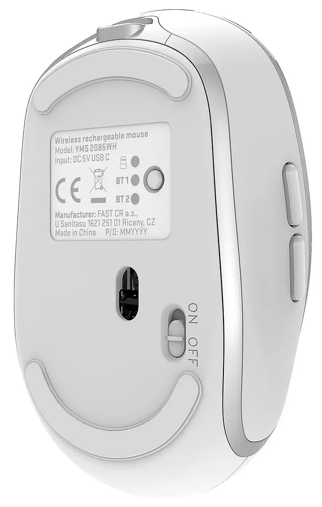 Комп'ютерна миша Yenkee YMS 2085WE Dual mode WL mouse NOBLE teh0022079 - фото 6