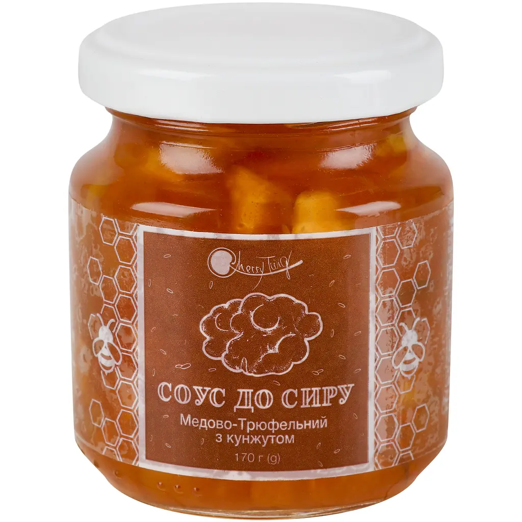 Соус Cherry twig Медово-трюфельный с кунжутом к сыру 170 г (936586) - фото 2